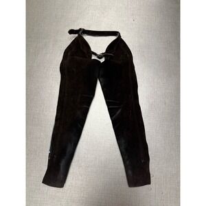 Barnstable Riding Child's Size 12 Brown Full Zip Chaps